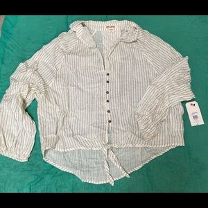 Billabong Blouse Size M
